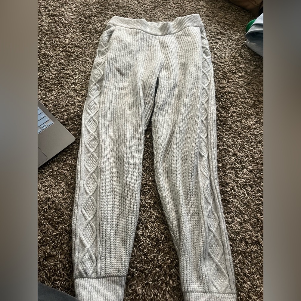 cozy gray sweatpants/pjs